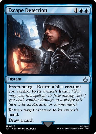 Escape Detection Universes Beyond: Assassin's Creed Magic card