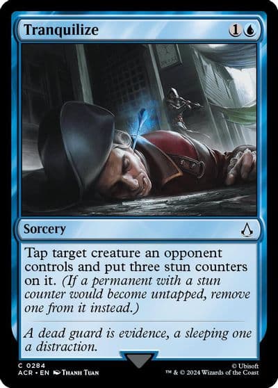 Tranquilize Universes Beyond: Assassin's Creed Magic card