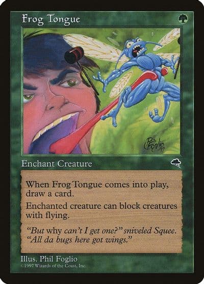 Frog Tongue Tempest Magic card