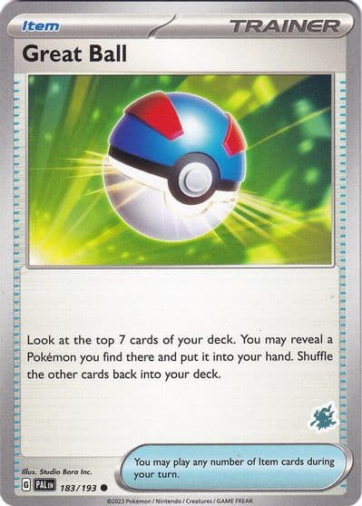 Great Ball - Darkrai Deck Battle Academy 2024 Pokemon card