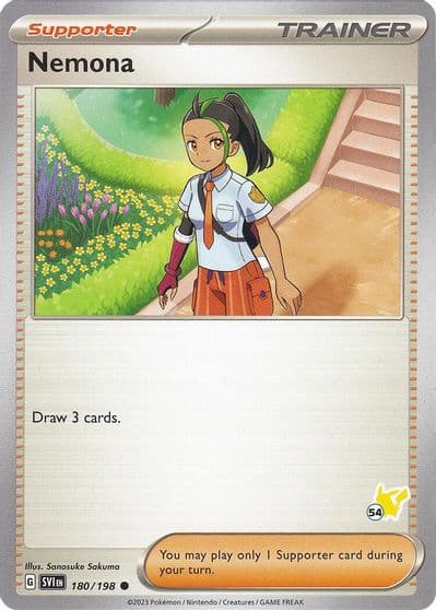 Nemona - Pikachu 54 Battle Academy 2024 Pokemon card