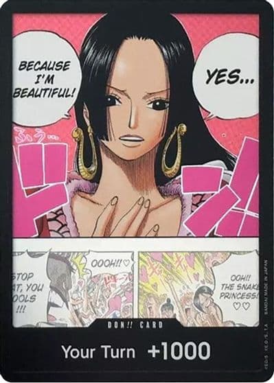 DON Card Boa Hancock Double Pack Set Vol 4 500 Years in the Future One Piece card