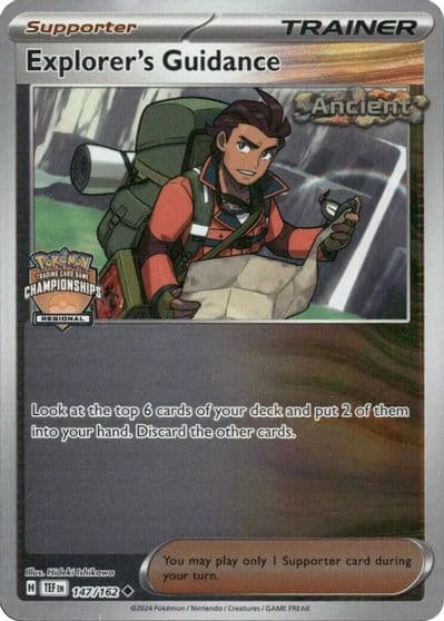 Explorer's Guidance (Regional Championships) League & Championship Cards Pokemon card