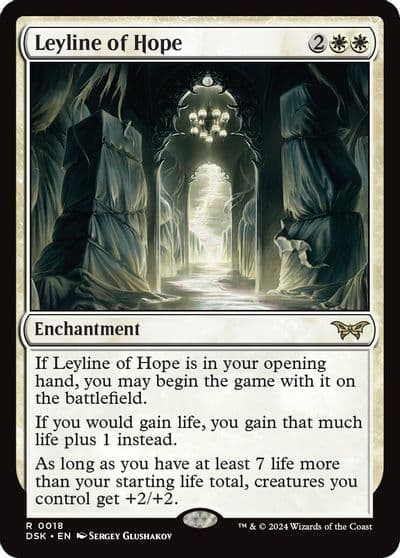 Leyline of Hope Duskmourn: House of Horror Magic card