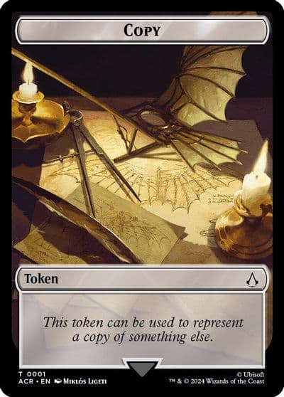 Copy Token Universes Beyond: Assassin's Creed Magic card