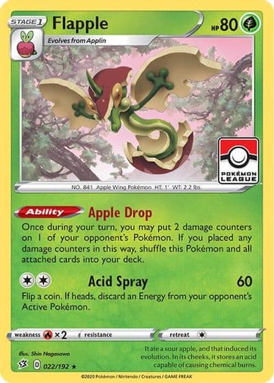 Flapple (League Promo) League & Championship Cards Pokemon card