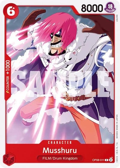 Musshuru Two Legends One Piece card