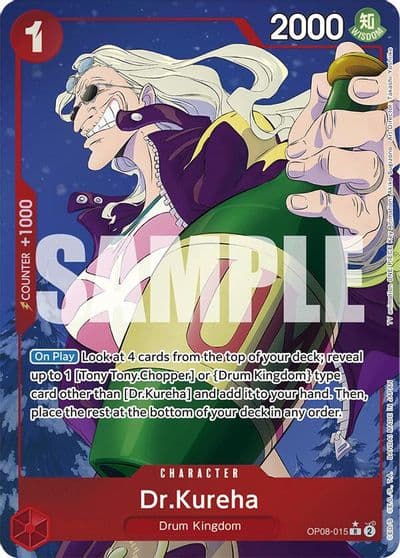 DrKureha Parallel Two Legends One Piece card