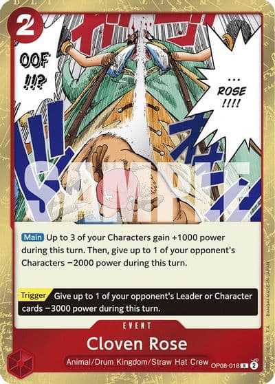 Cloven Rose Two Legends One Piece card