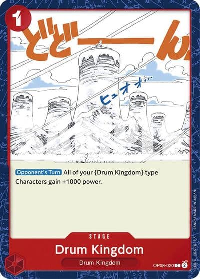 Drum Kingdom Two Legends One Piece card