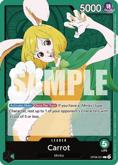 Carrot 021 Two Legends One Piece card