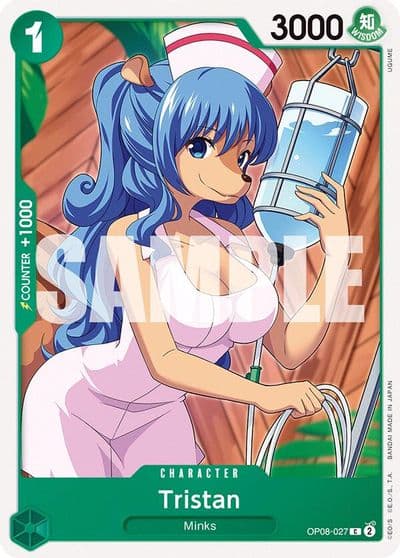 Tristan Two Legends One Piece card