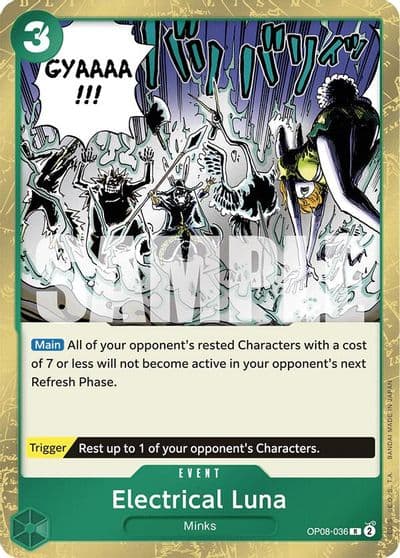 Electrical Luna Two Legends One Piece card