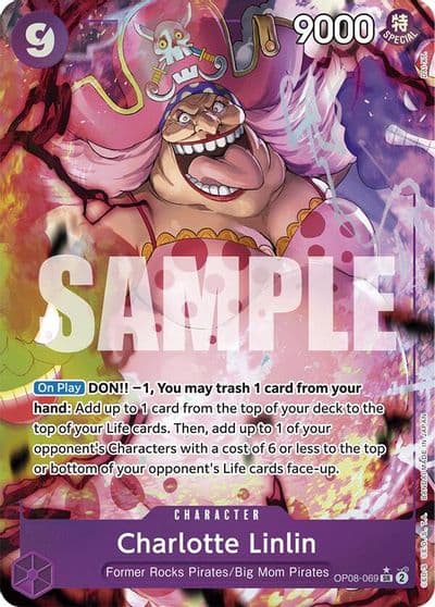 Charlotte Linlin Parallel Two Legends One Piece card
