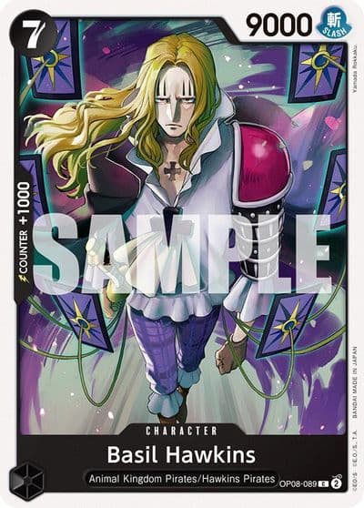 Basil Hawkins Two Legends One Piece card