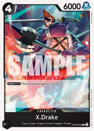 XDrake Two Legends One Piece card