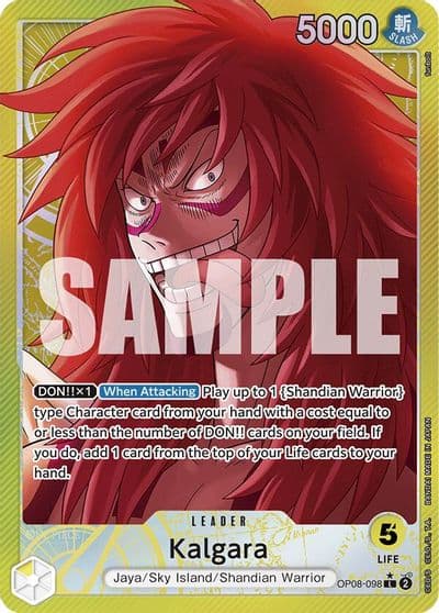 Kalgara 098 Parallel Two Legends One Piece card