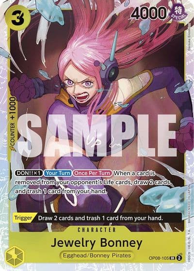 Jewelry Bonney Two Legends One Piece card