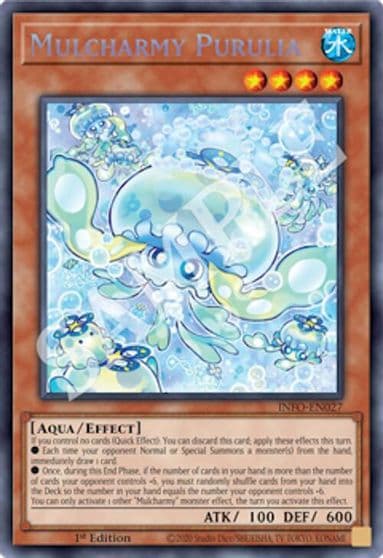 Mulcharmy Purulia The Infinite Forbidden Yu-Gi-Oh! card