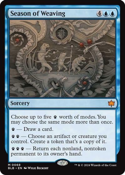 Season of Weaving Bloomburrow Magic card