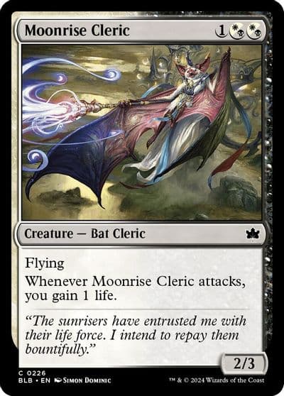 Moonrise Cleric Bloomburrow Magic card