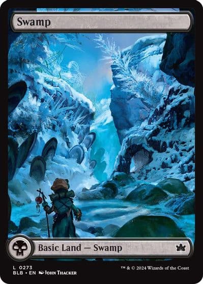Swamp 0273 Bloomburrow Magic card