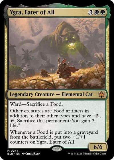 Ygra Eater of All Bloomburrow Magic card