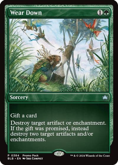 Wear Down Promo Pack: Bloomburrow Magic card