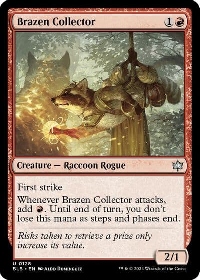 Brazen Collector Bloomburrow Magic card