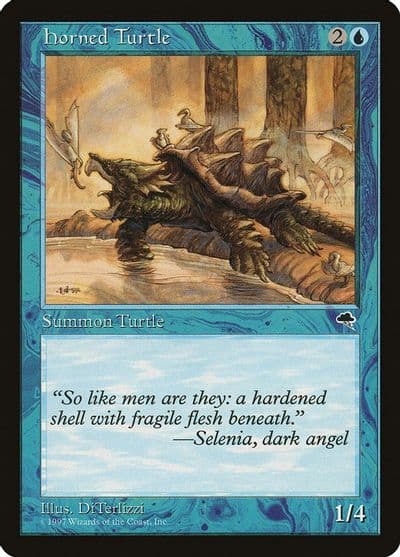 Horned Turtle Tempest Magic card