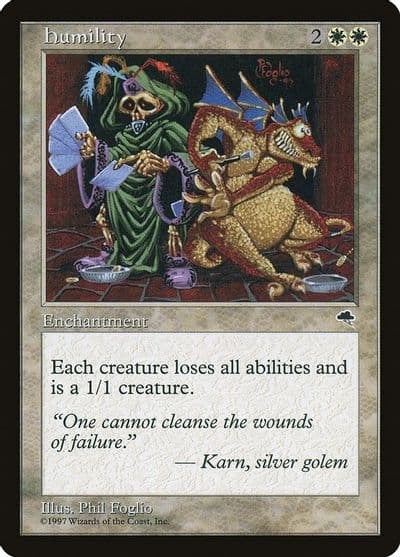 Humility Tempest Magic card