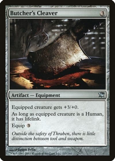 Butchers Cleaver Innistrad Magic card