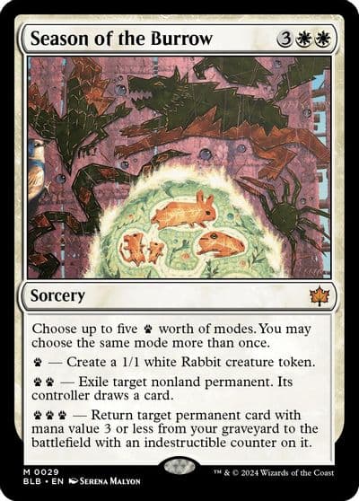 Season of the Burrow Bloomburrow Magic card