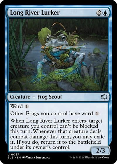 Long River Lurker Bloomburrow Magic card
