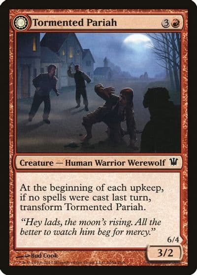 Tormented Pariah Innistrad Magic card