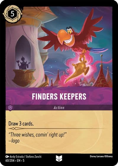 Finders Keepers Shimmering Skies Lorcana card