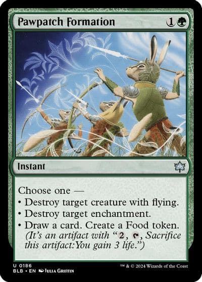Pawpatch Formation Bloomburrow Magic card