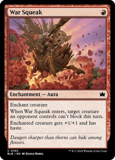 War Squeak Bloomburrow Magic card
