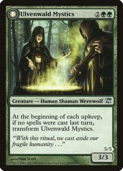 Ulvenwald Mystics Innistrad Magic card