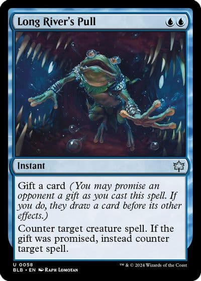 Long Rivers Pull Bloomburrow Magic card