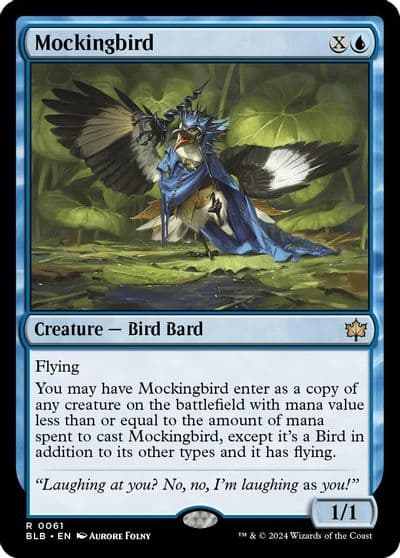 Mockingbird Bloomburrow Magic card