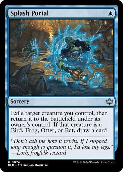 Splash Portal Bloomburrow Magic card