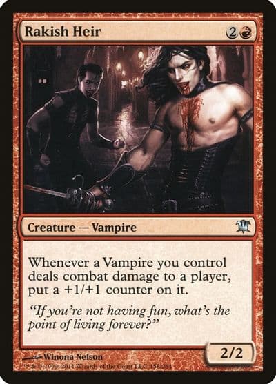 Rakish Heir Innistrad Magic card