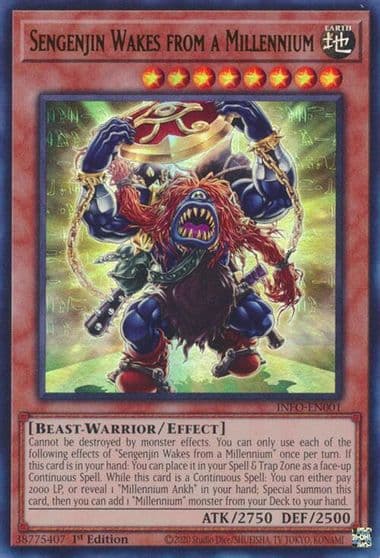 Sengenjin Wakes from a Millennium The Infinite Forbidden Yu-Gi-Oh! card
