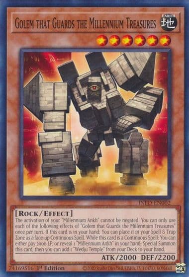 Golem that Guards the Millennium Treasures The Infinite Forbidden Yu-Gi-Oh! card