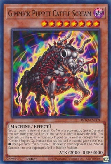 Gimmick Puppet Cattle Scream The Infinite Forbidden Yu-Gi-Oh! card