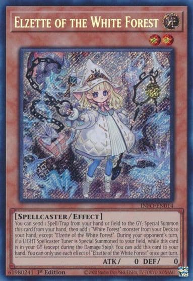 Elzette of the White Forest The Infinite Forbidden Yu-Gi-Oh! card