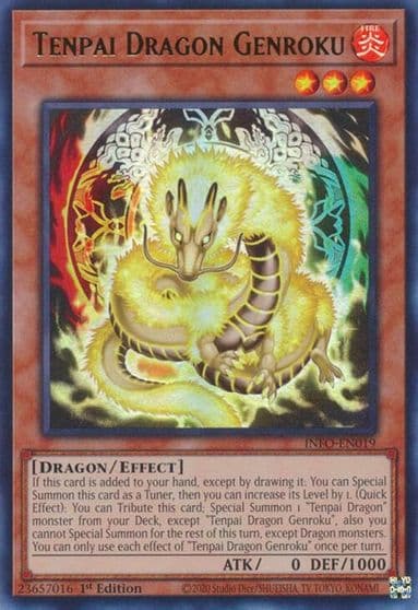 Tenpai Dragon Genroku The Infinite Forbidden Yu-Gi-Oh! card