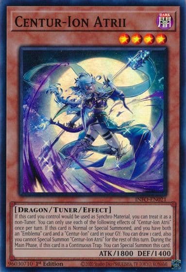 Centur Ion Atrii The Infinite Forbidden Yu-Gi-Oh! card
