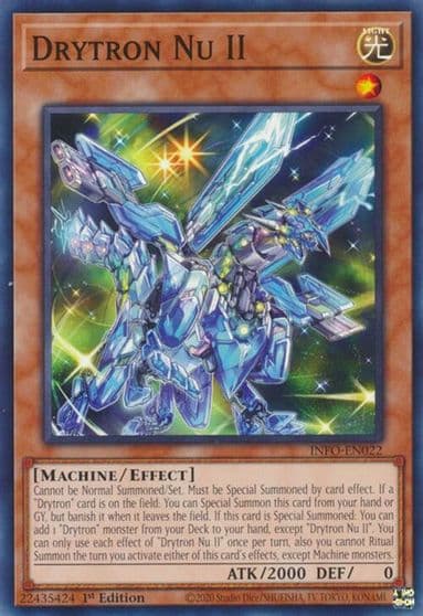 Drytron Nu II The Infinite Forbidden Yu-Gi-Oh! card